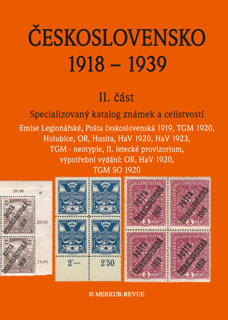 Československo 1918-1939 specializovaný katalog - II. část